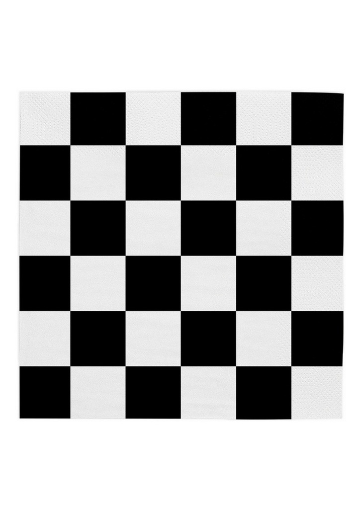 Racing Party Paper Napkins 33x33cm - 20pcs