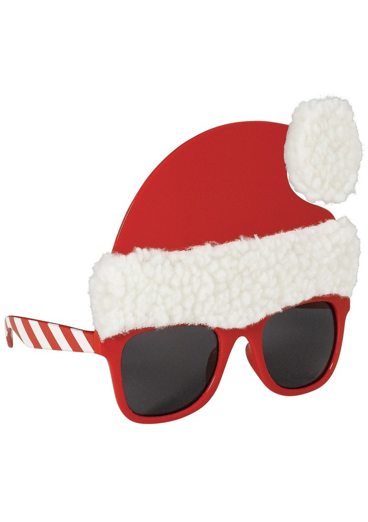 Christmas Santa Hat Fun Shades Glasses - One One Size