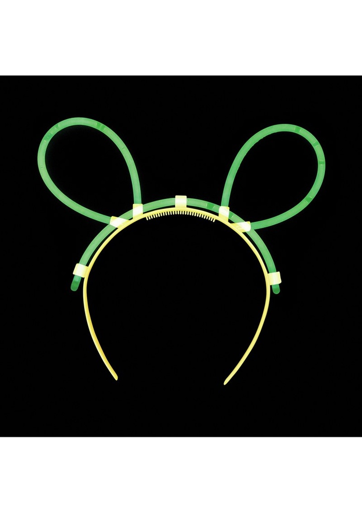 [9920143] Glow Stick Mouse Tiara Headband 19x18cm