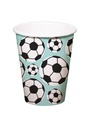 Fantastic Football Party Cups 250ml - 8pcs