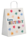 Gift Bags Starburst 20x27cm - 6pcs