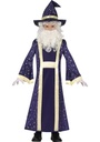 Merlin Magician Wizard Boy Costume - Age 7 to 9 Years