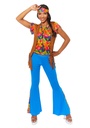 HIppie Party Girl Costume - Adult Size Large