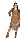 Native Indian Squaw Woman Costume - Adult Size Small
