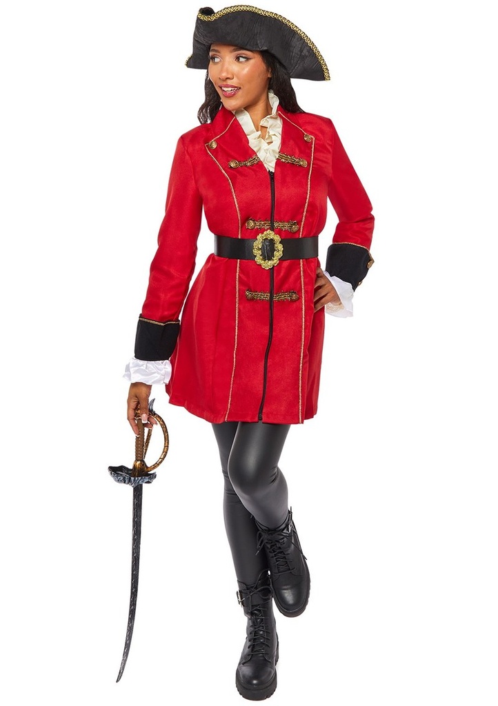 Stormbreaker Captain Pirate Lady Costume - Adult Size Small