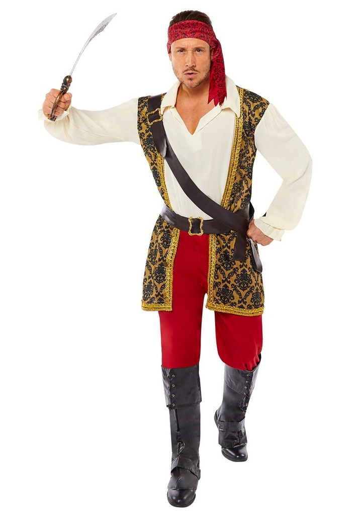 Pirate Shipmate Man Costume - Adult Size Medium
