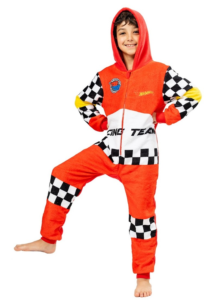 Official Licensed Onesie Hot Wheels Costume - Age 10 to 12 Years