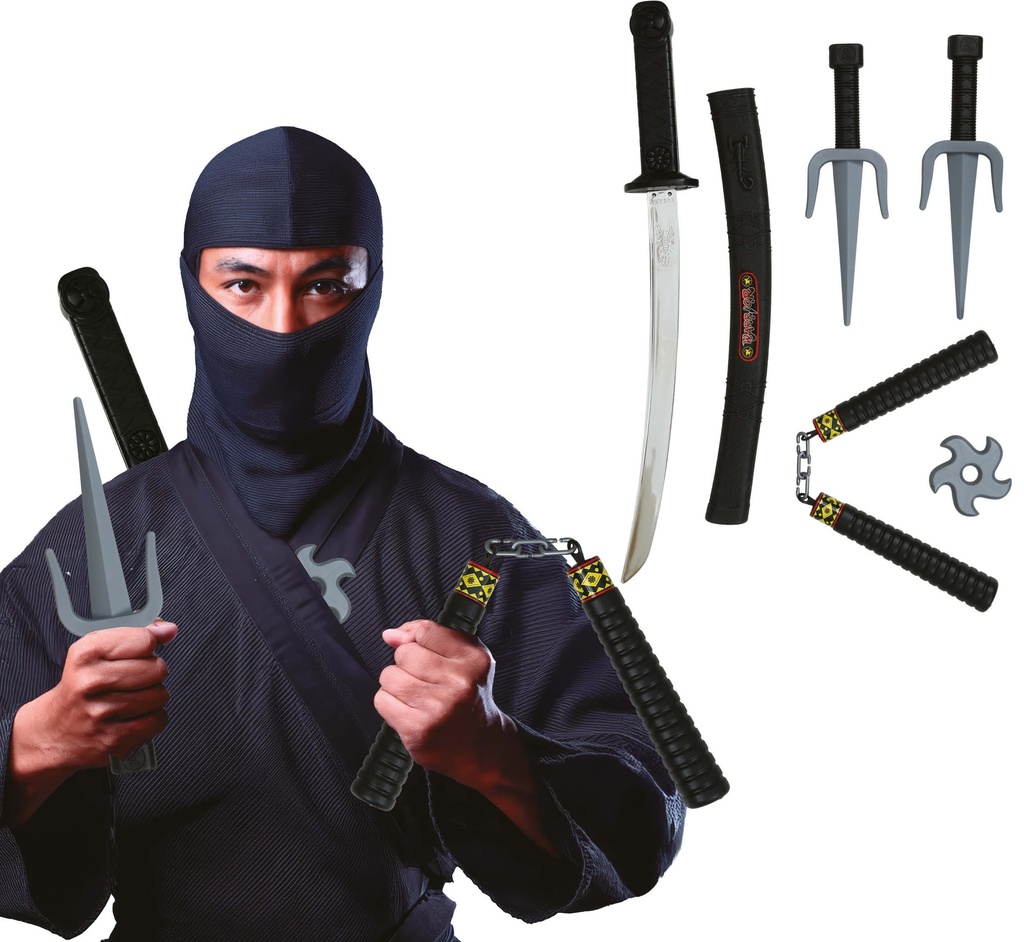 [27279] 5-Piece Ninja Accesory Set - 5pcs
