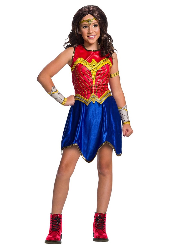 Official Licensed Wonder Woman Classic Costume - Age 7 to 10 Years