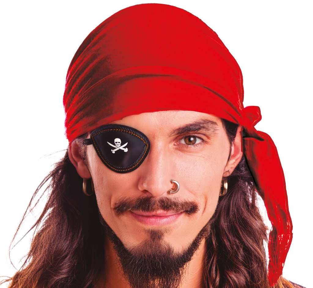 Red Velvet Pirate Scarf Bandana