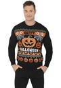 Halloween Pumpkin Male Sweater - Size Medium (48-50)