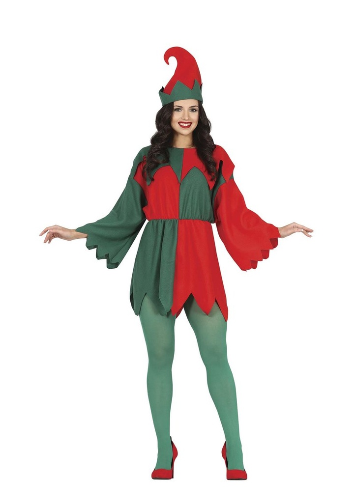 Elf Lady Costume - Adult Size Small (36-38)
