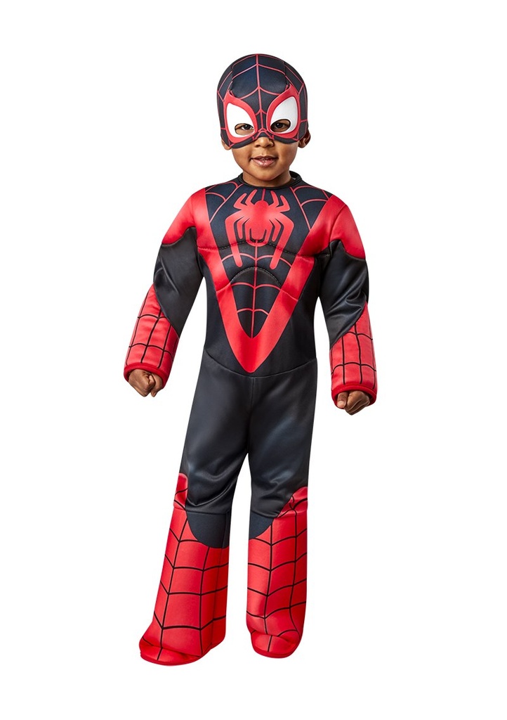 Official Licensed Miles Morales Spin Deluxe Costume - Age 2 to 3 Years