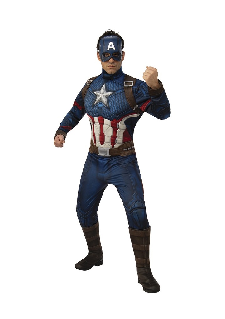 Official Licensed Capitan America Costume - Adult Size Standard