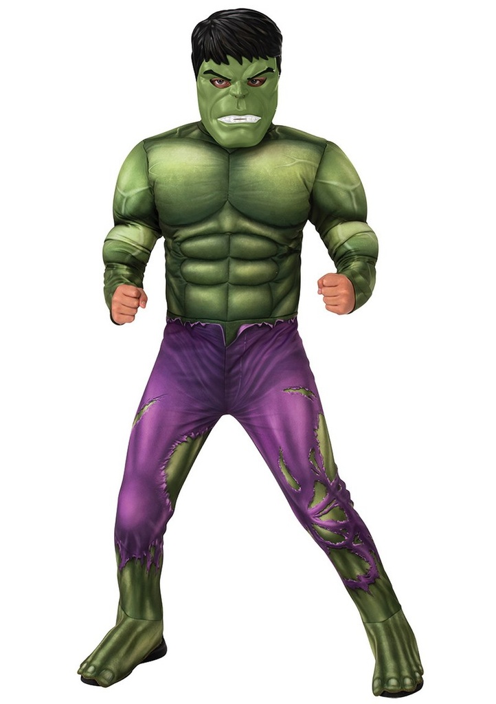 Official Licensed Hulk Deluxe Costume - Age 9 to 10 Years