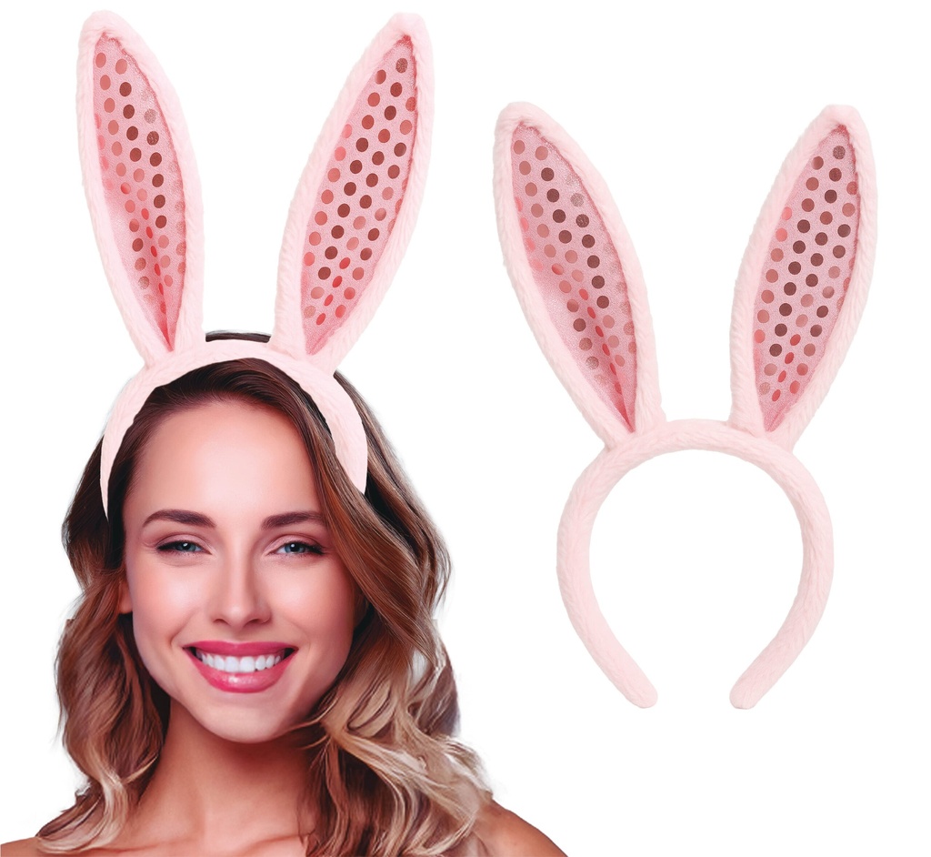 Cute Pink Bunny Rabbit Headband