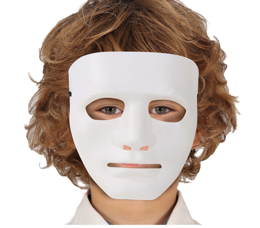 White Mask - Children One Size