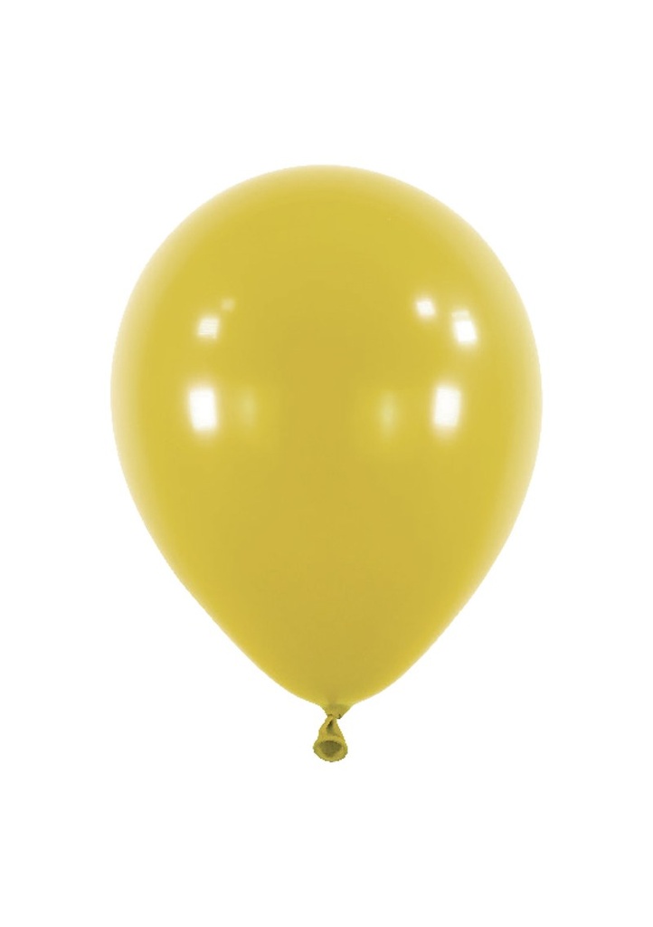 [9917508] Everts Latex Balloon Mustard Fashion – (11″/28cm)  - 50pcs