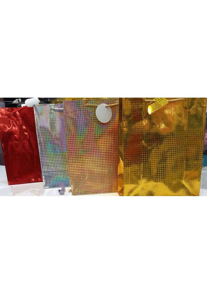 [116139] Holographic Gift Bags 32x26cm