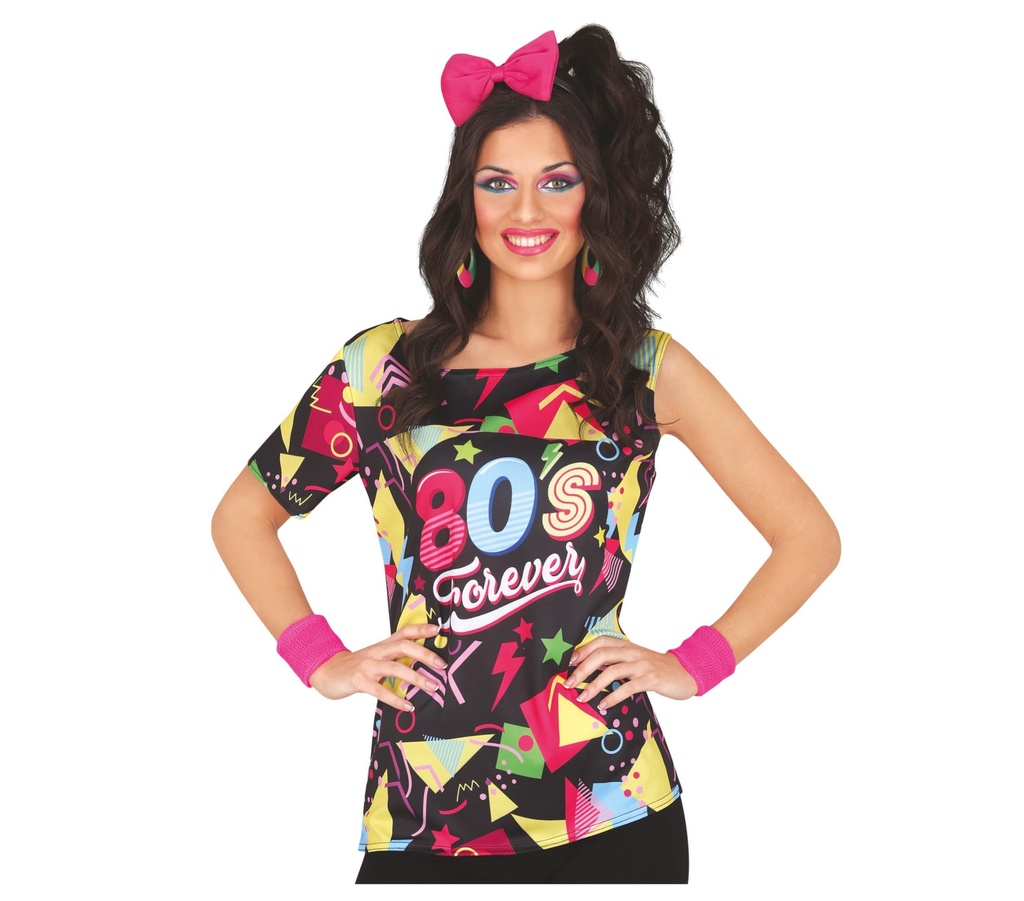 80s Forever T-Shirt - Adult Size Large (42-44)