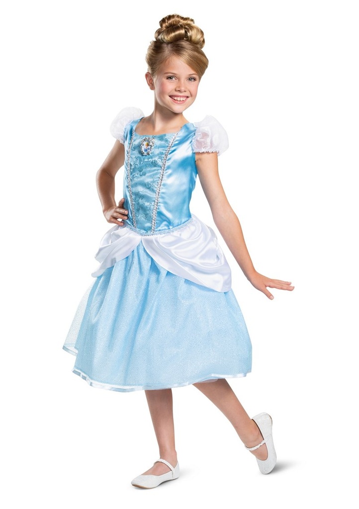 Official Disney License Princess Cinderella Deluxe (S) - Age 5 to 6 Years