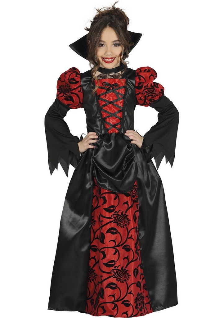Shadowfang Vampiress Costume - Age 7 to 9 Years (137cm)