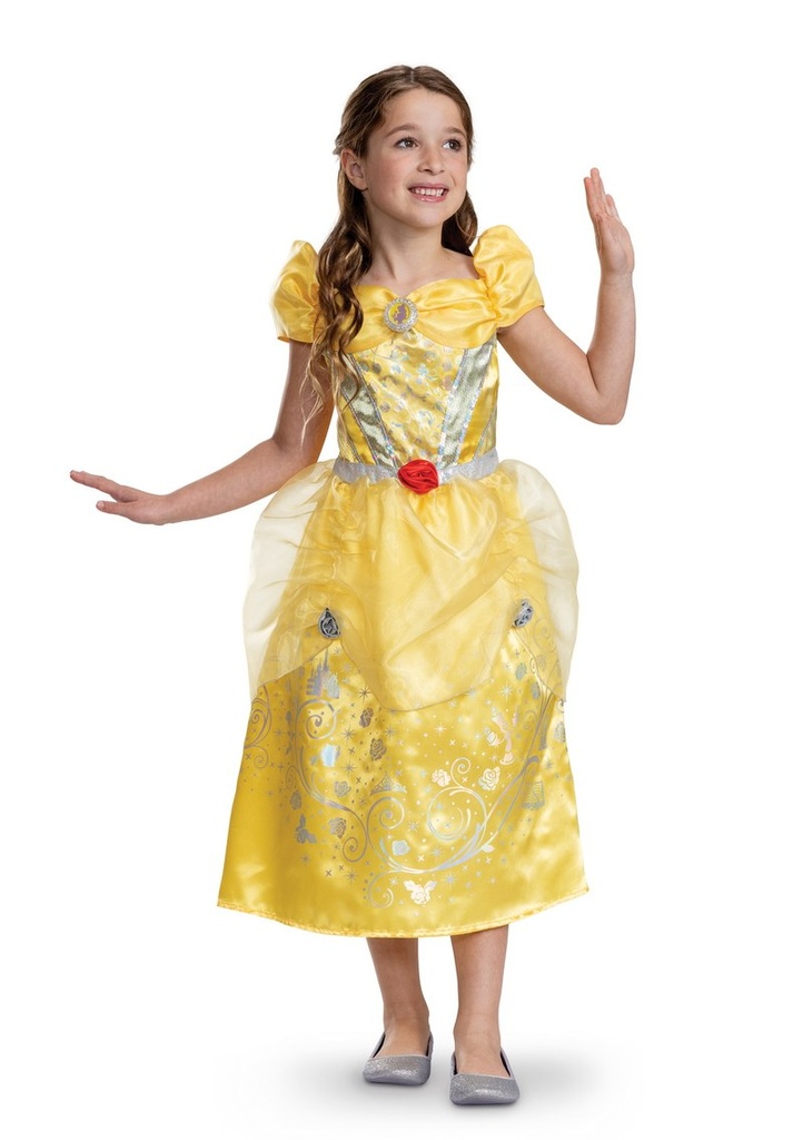 Official Disney License 100th Anniversary Princess Belle (S) - Age 5 to 6 Years