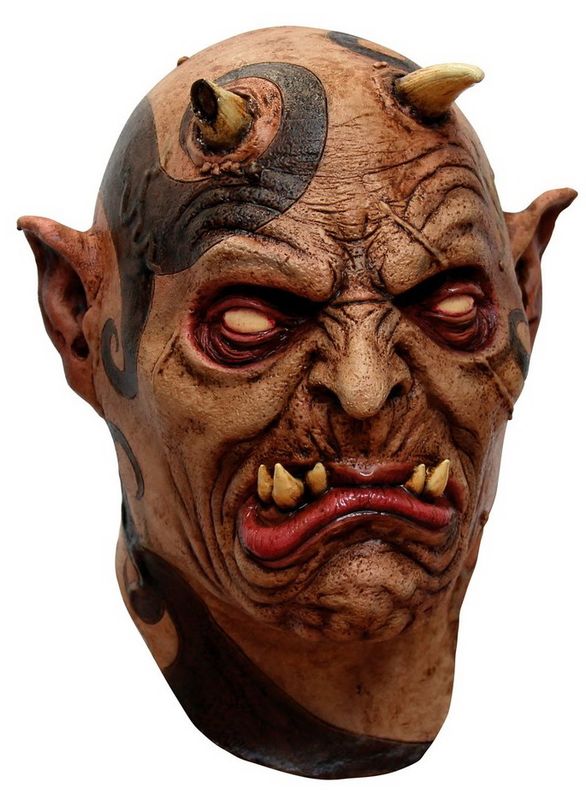 Devil's Ink Latex Mask (Ghoulish) - Adult One Size