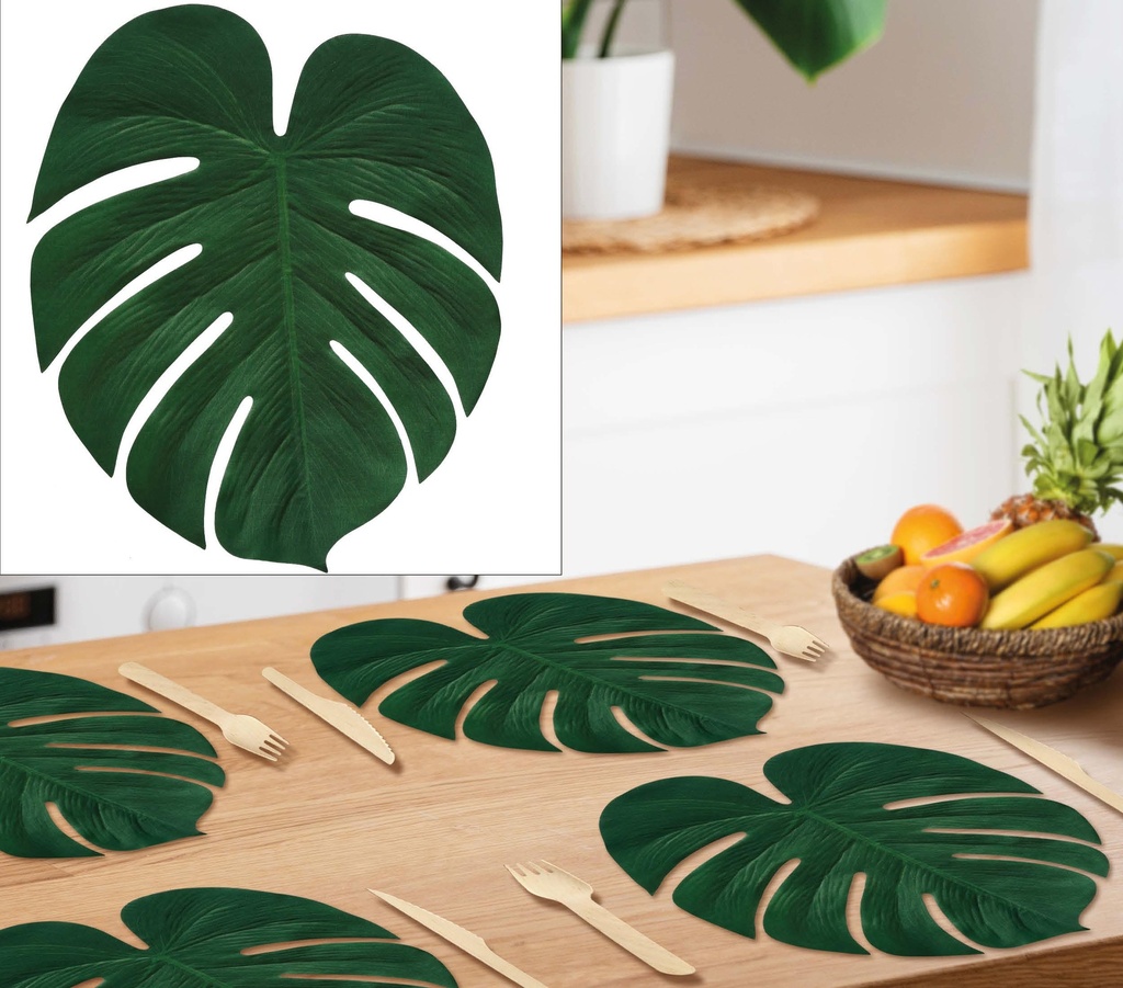 Palm Leaves 34x30cm - 4pcs
