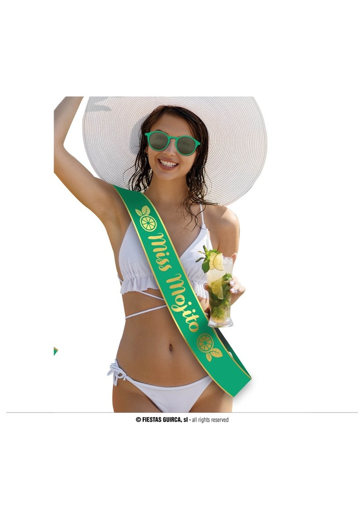[31159] Hen Party Miss Mojito Sash