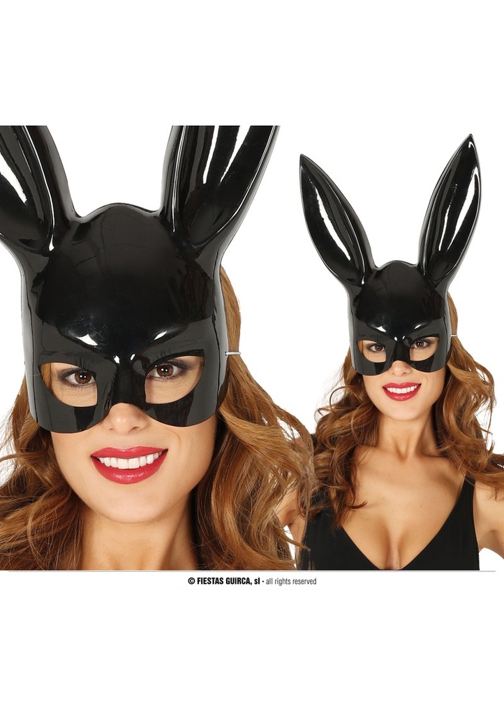 Half Face Sexy Bunny Mask - Adult One Size