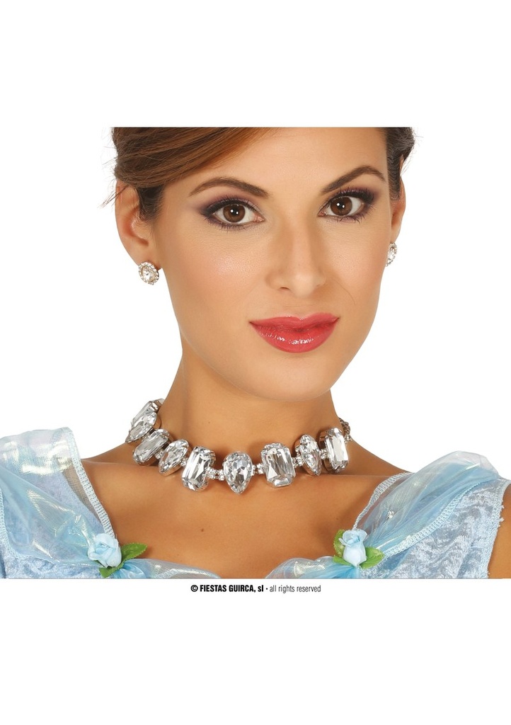 [17375] Fake Jewel Necklace