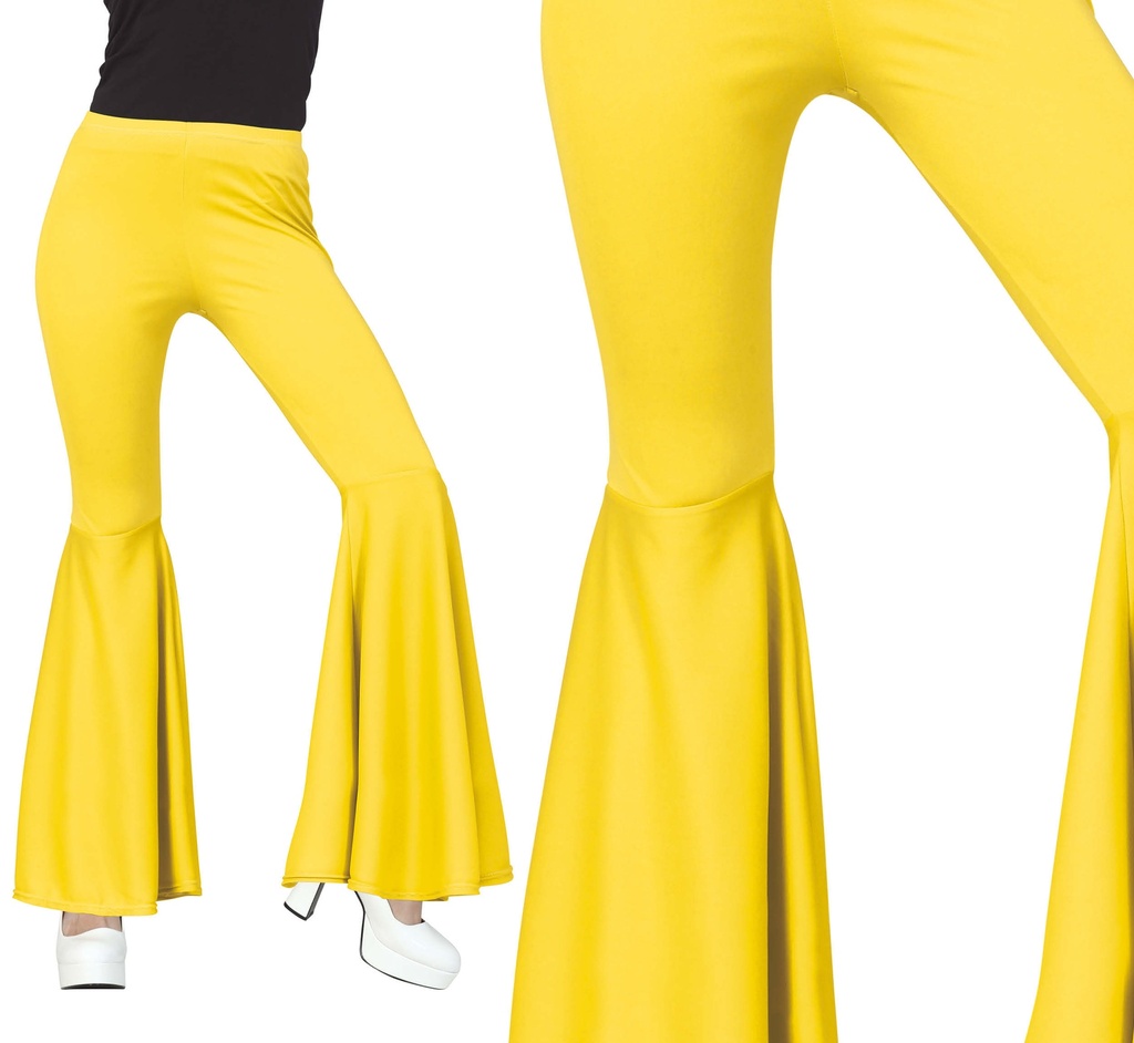 Bell Bottom Yellow – Adult Size Medium (38-40)