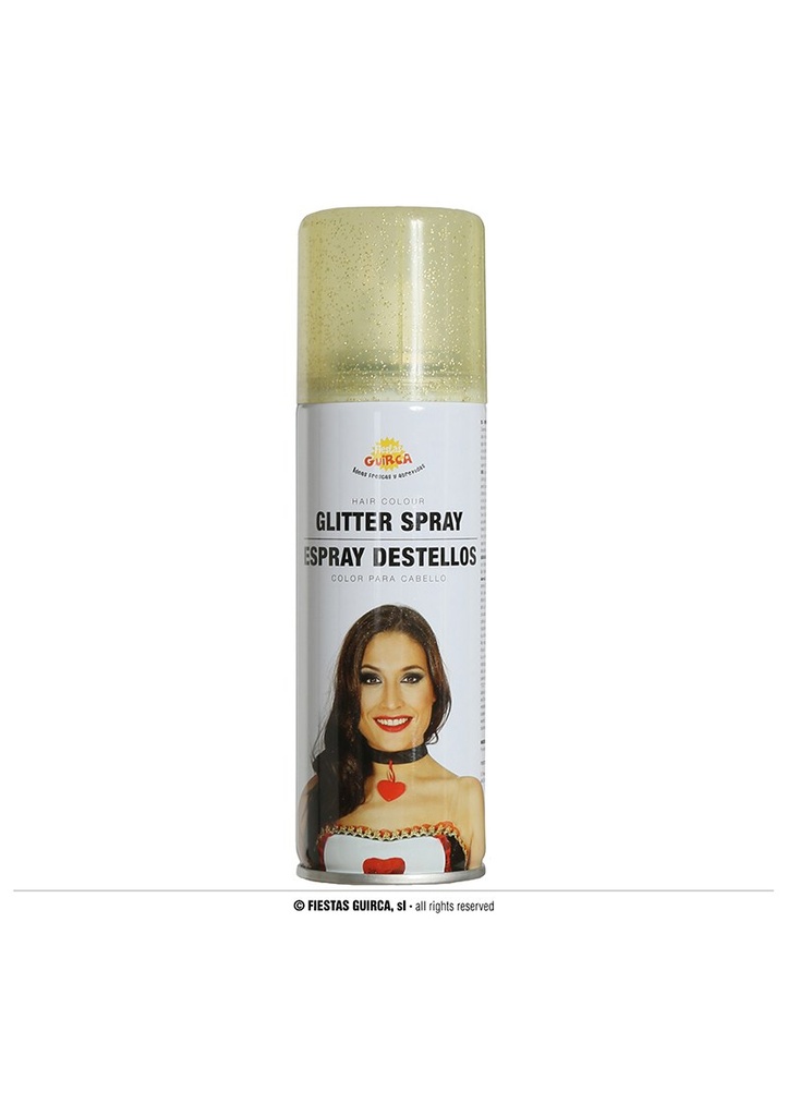 Sparkling Glitter Hair Spray 125ml - Gold