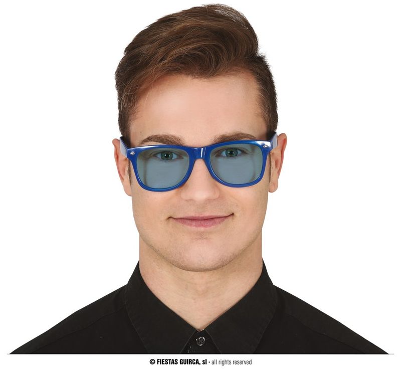 Blue Glasses With Blue Lenses