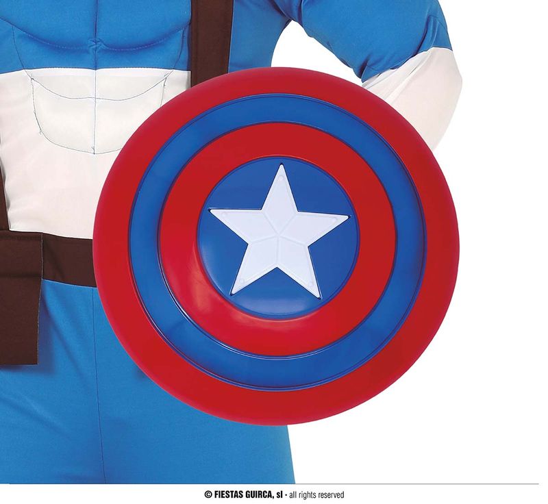 Captain America Star Shield - 45cm