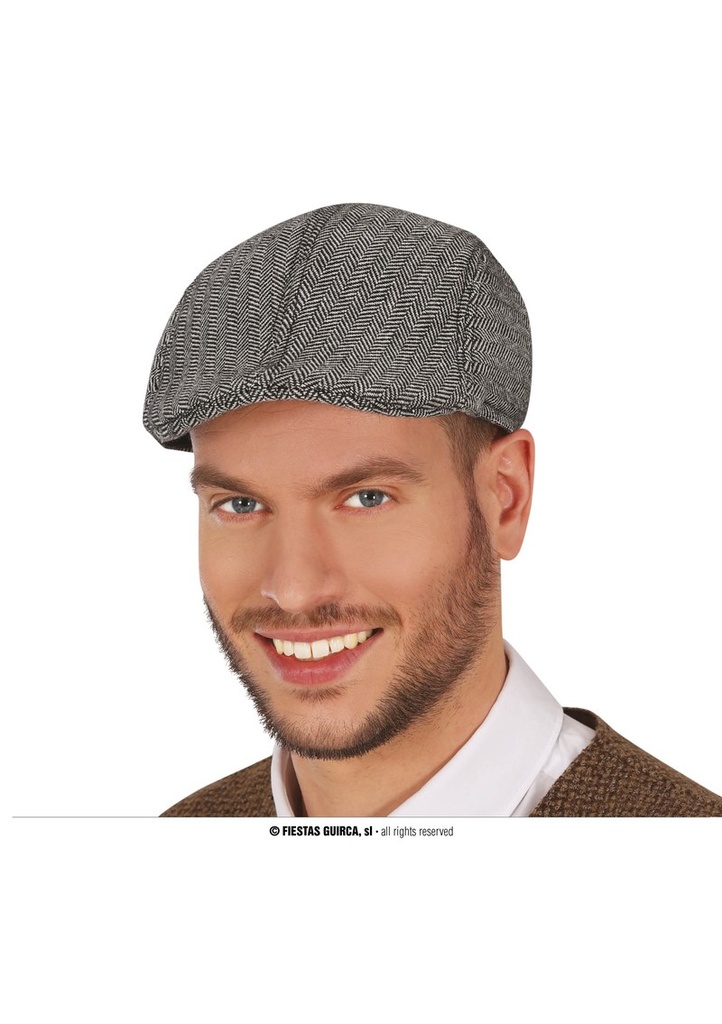 Traditional English Beret Grey - Adult One Size