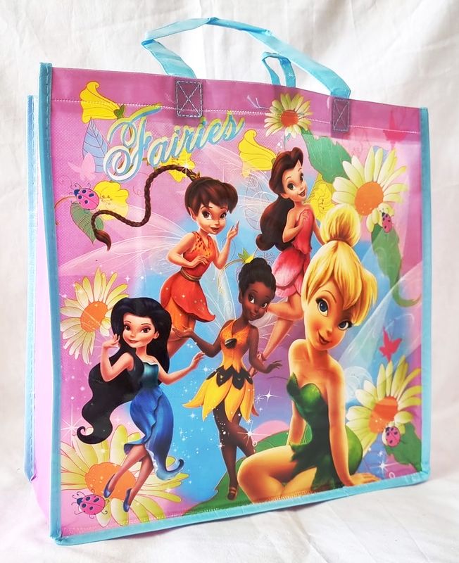 Disney Tinker Bell & Fairies Reusable Tote Gift Bag – 35x35cm