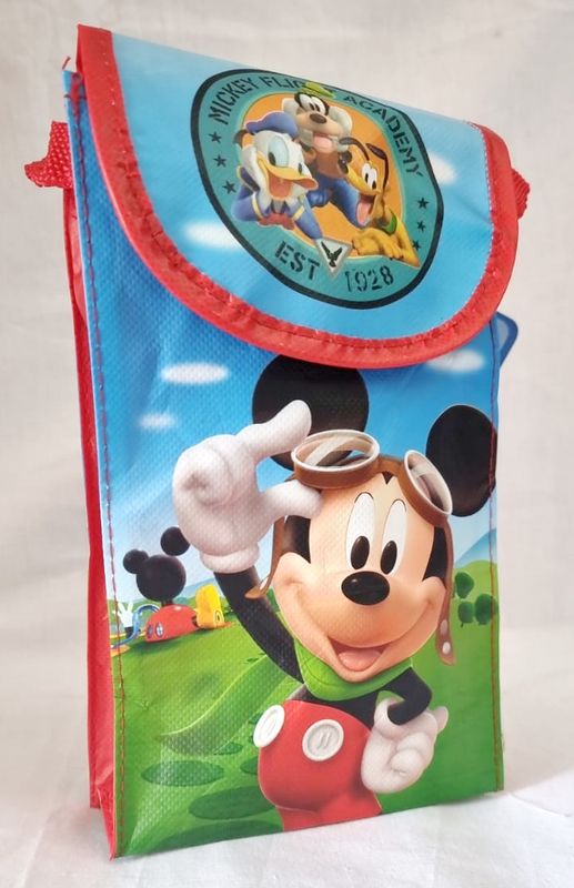 Disney Mickey Mouse Clubhouse Party Favour Bag With Flap & Handle – 25.5x15