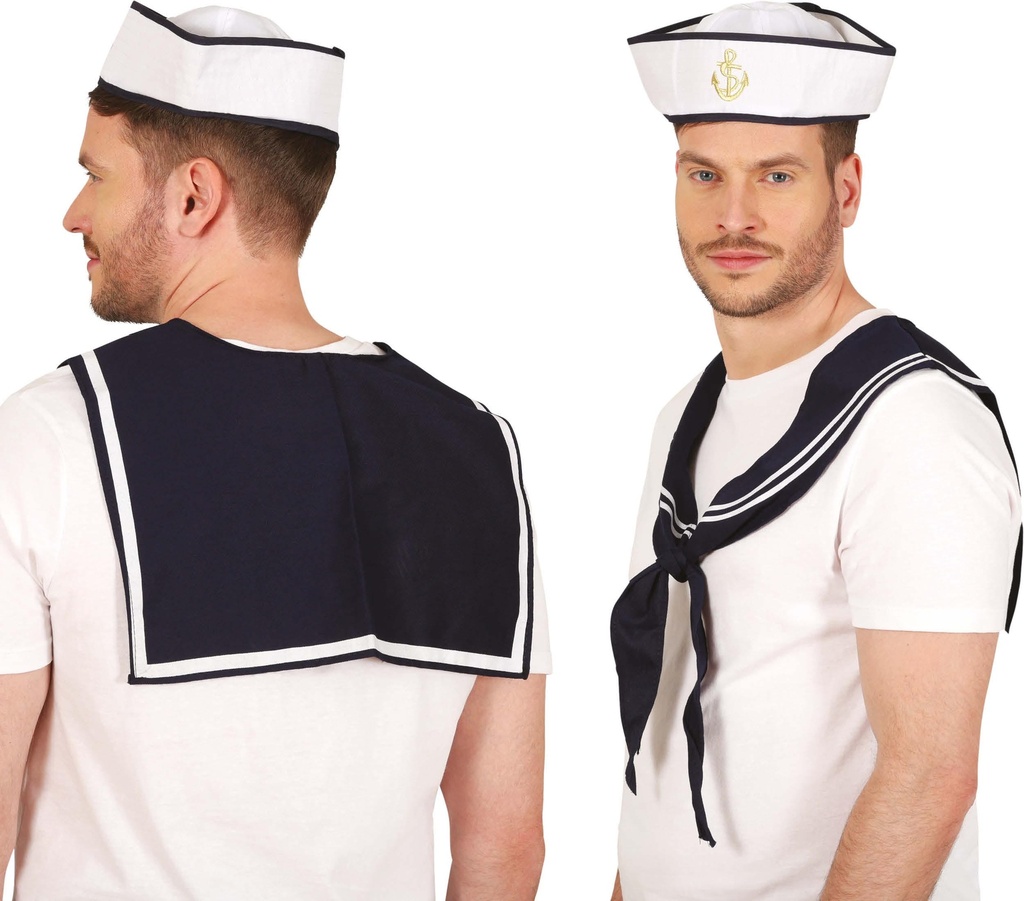 Sailor Set Collar & Hat