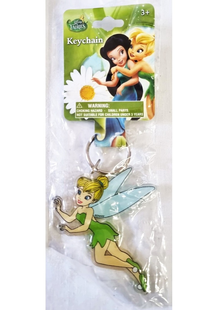 Tinker Bell Plastic Keychain - 7.5x6cm