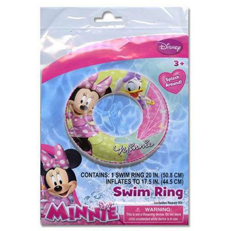 Disney Minnie Mouse Swim Ring 50.8x44.5cm - For Age 3+ Years