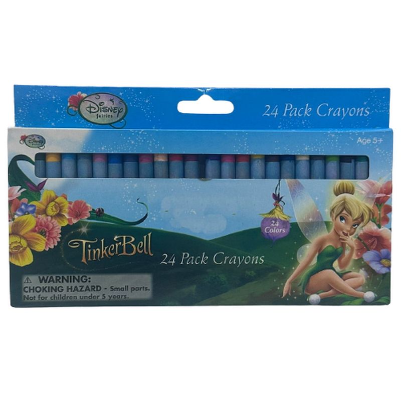 Disney Tinkerbell Crayons - 24pcs