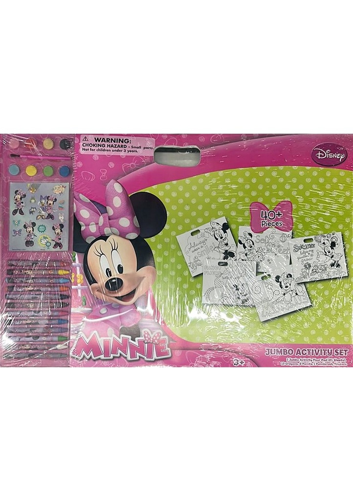 Minnie Mouse Jumbo Activity Set - For Age 3+ Years