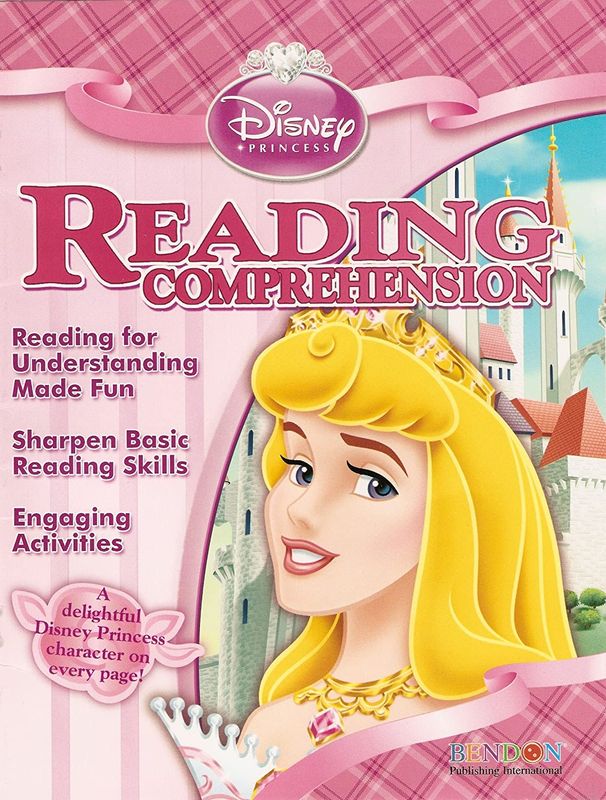 Disney Princess Reading Comprehension Workbook - 26.5x20.5cm
