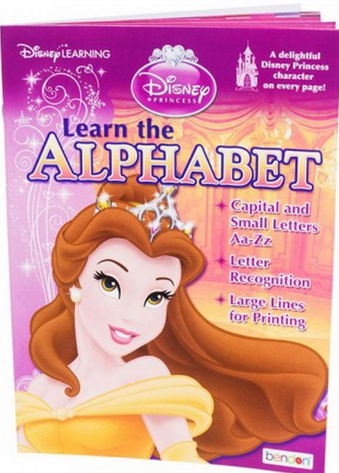 [010600] Belle Alphabet Workbook w/32 pages - 26.5x20.5cm