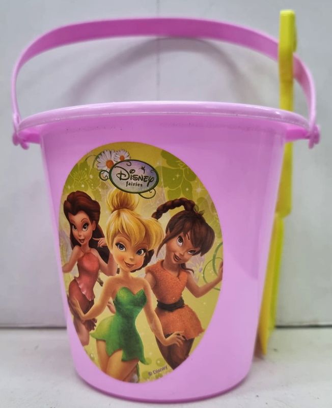 Disney Tinker Bell Sand Bucket & Shovel Set - 13cm x 14.5cm