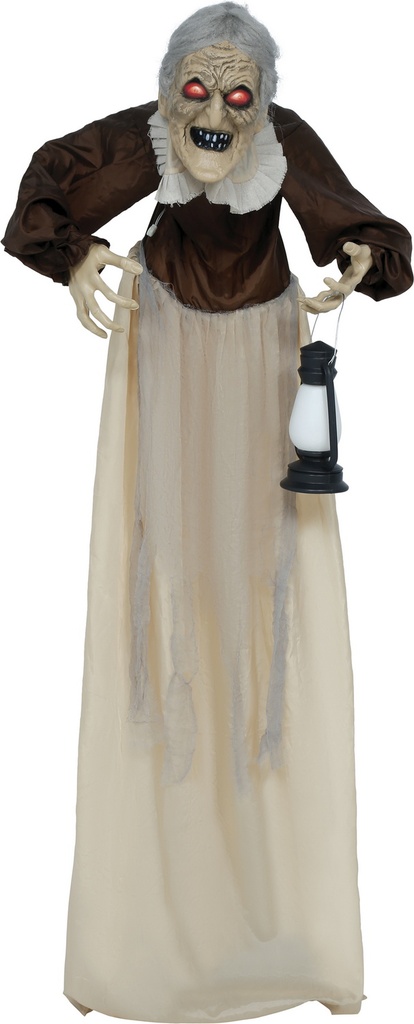 Halloween Standing Housekeeper Stand Light Sound & Movement 155cm
