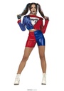 Harley Quinn Dangerous Glam Costume - Adult Size Medium (38-40)
