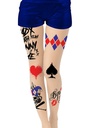 Harley Quinn Dangerous Tights - Adult One Size